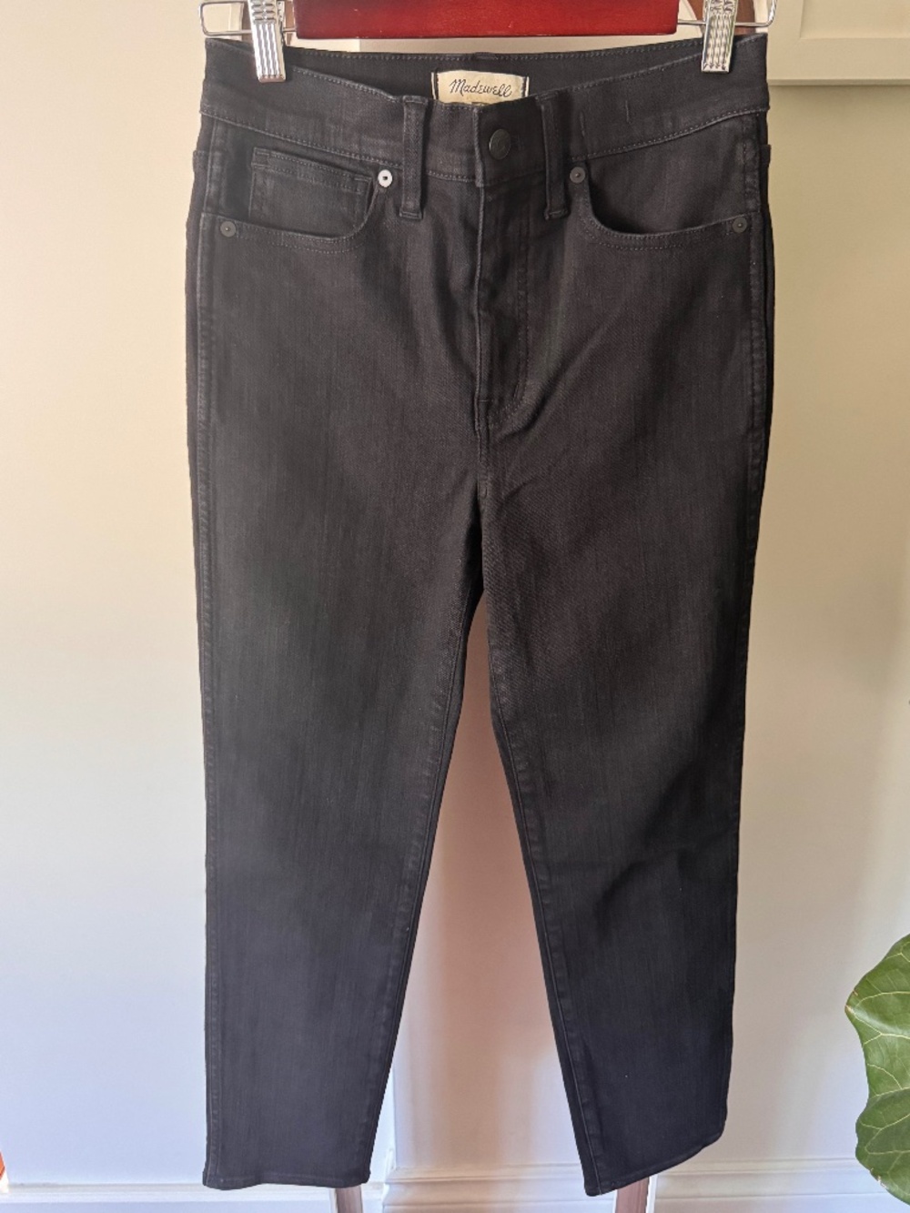 Madewell Stovepipe Jeans | Black | Size 27 | NWOT